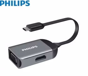 تبدیل USB-C به HDMI و VGA فیلیپس مدل SWR1607AM/93