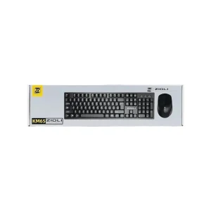 ست ماوس و کیبورد بی‌سیم KM62 ZIDI Wireless Keyboard
