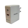 شارژر دیواری فیلیپس مدل DLP2509 PD45W + QC3.0 (PHILIPS Wall Charger DLP2509 PD45W+QC3.0)