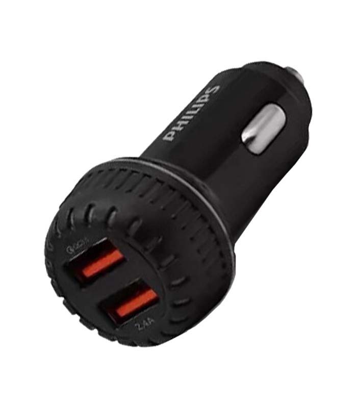 شارژر فندکی فیلیپس مدل DLP4522NB (Philips Car Charger-DLP4522NB)