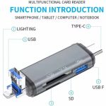 رم ریدر و تبدیل OTG Type-C مدل USB Atud 28
