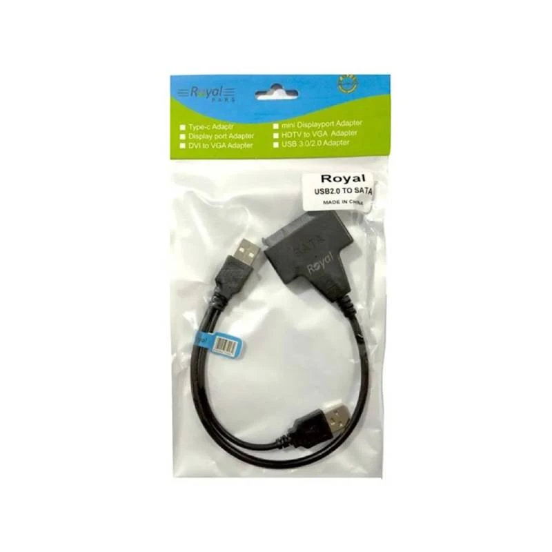 کابل تبدیل SATA به USB 2.0