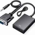 تبدیل VGA به HDMI\HDTV همراه با صدا ( VGA to HDTV \HDMI Adapter with Audio)