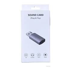 کارت صدای اکسترنال یو‌اس‌بی مدل Plug & Play (USB External Sound Card / Audio Adapter)