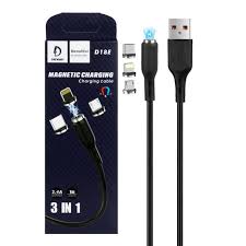 کابل شارژ مگنتی مدل D18E (Magnetic Charging Cable D18E)